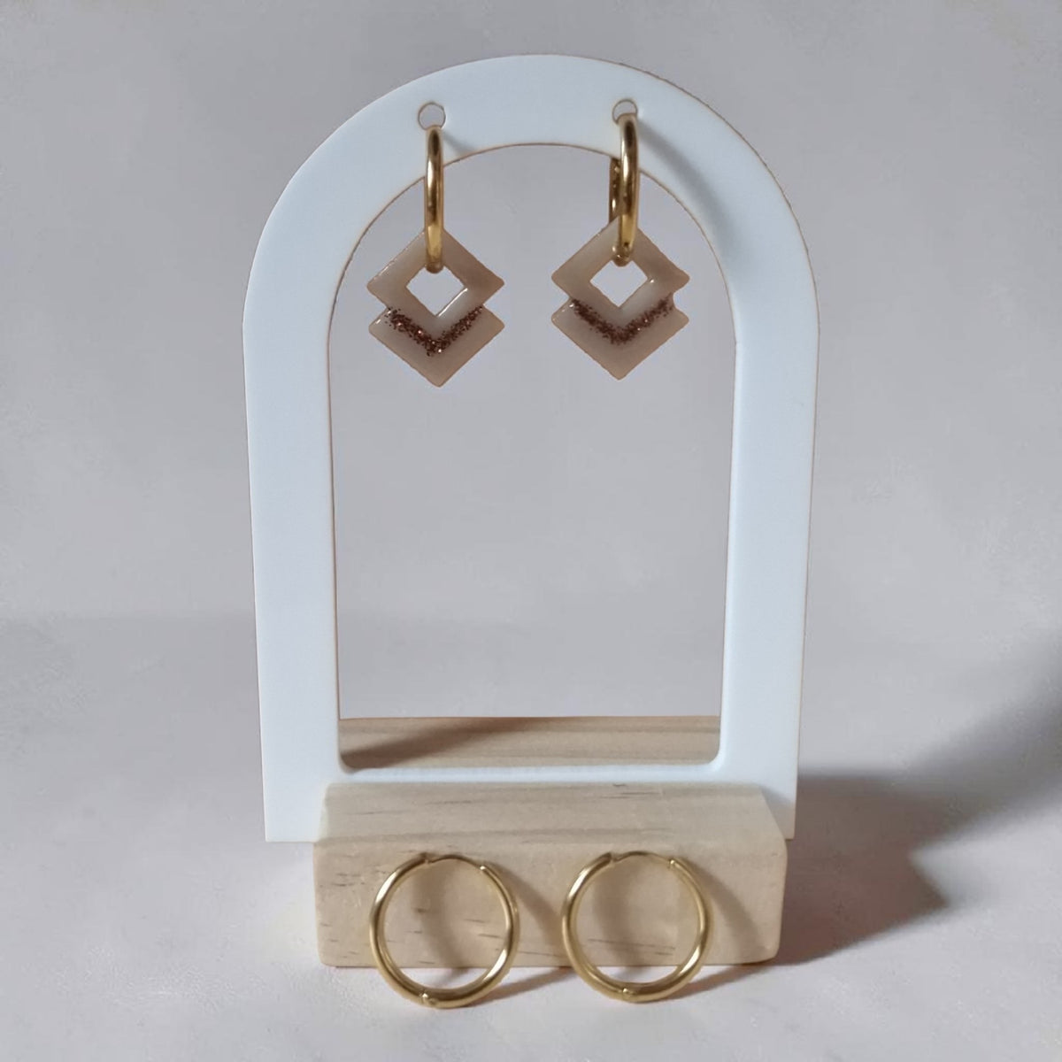Créoles lisses (18mm)