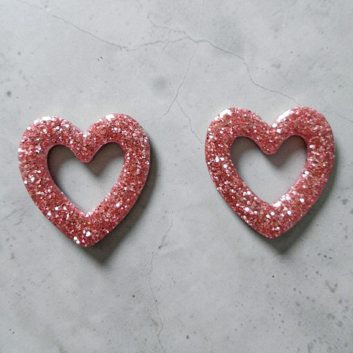 Ginette (mini paillettes roses)