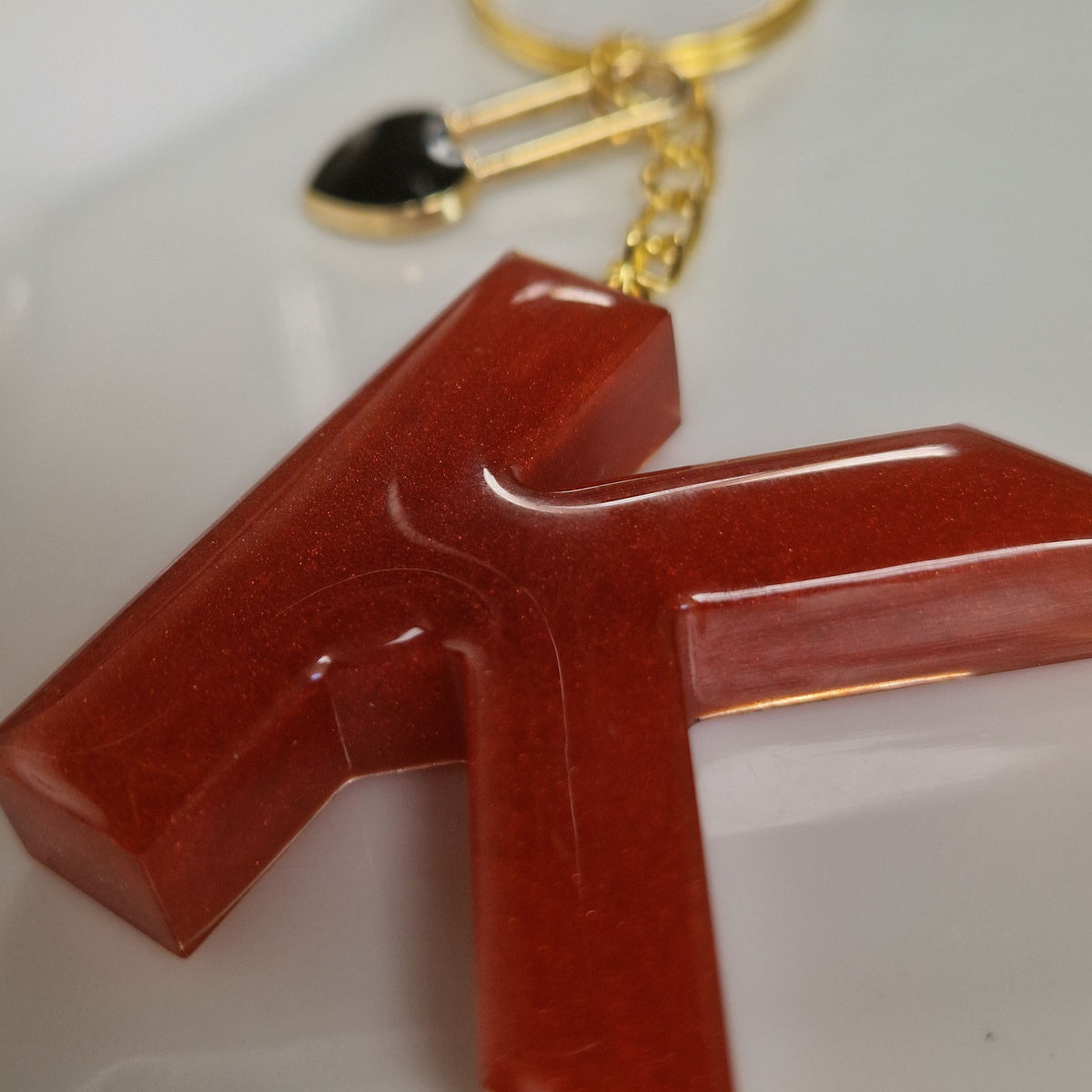 Porte-clés lettre "K"