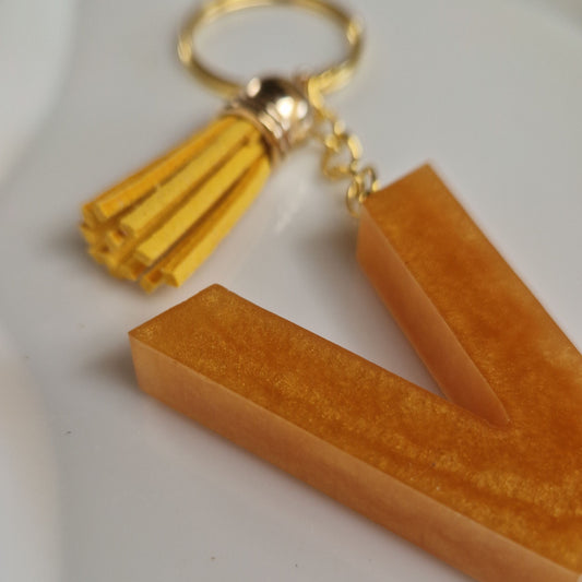 Porte-clés lettre "V"