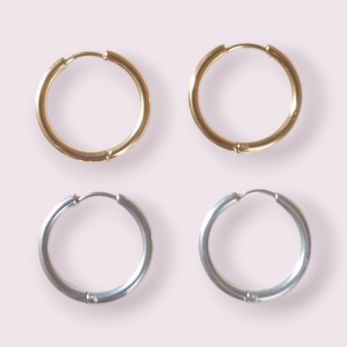 Créoles lisses (18mm)