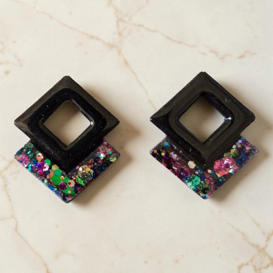 Calypso (noir et paillettes)