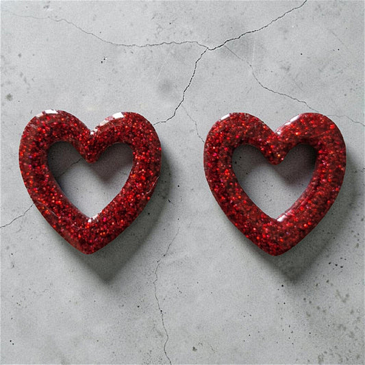 Ginette (mini paillettes rouges)