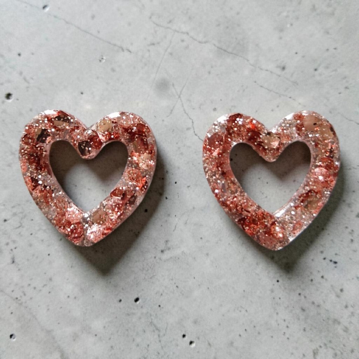 Ginette (paillettes vieux rose)