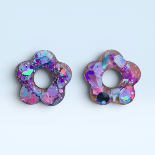 Juliette - mini (paillettes lilas)