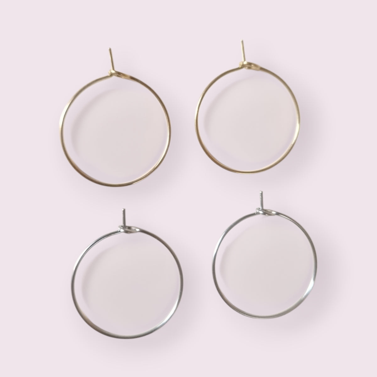 Créoles fines (20mm)