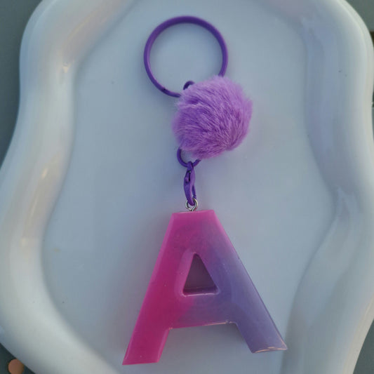 Porte-clés lettre "A"