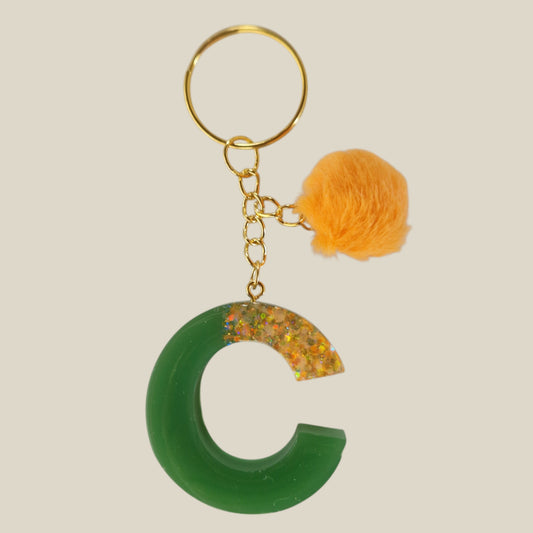Porte-clés lettre "C"