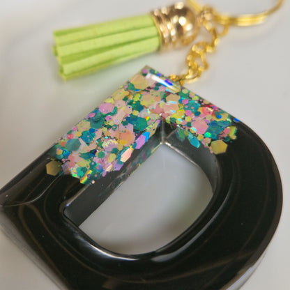 Porte-clés lettre "D"