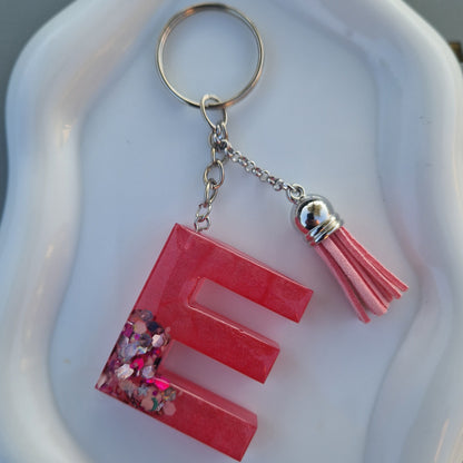Porte-clés lettre "E"
