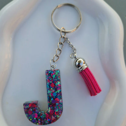 Porte-clés lettre "J"