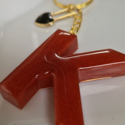 Porte-clés lettre "K"
