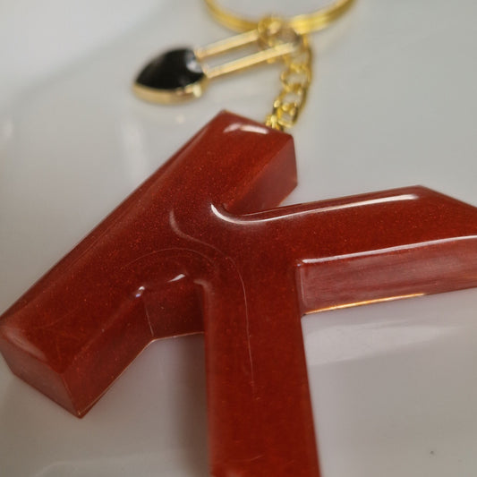 Porte-clés lettre "K"