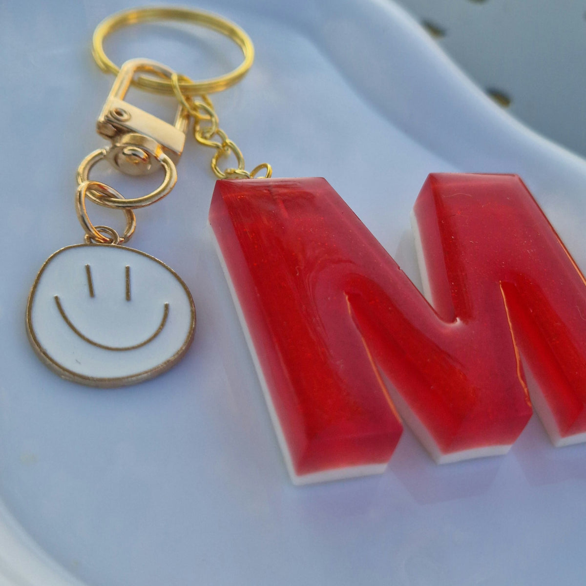 Porte-clés lettre "M"
