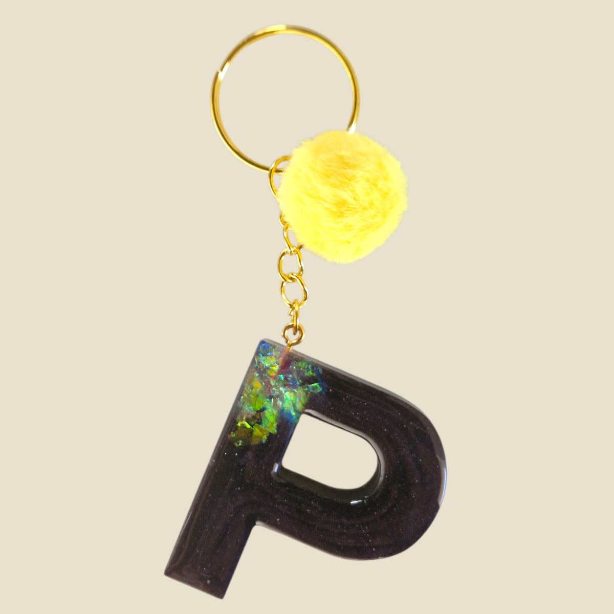 Porte-clés lettre "P"