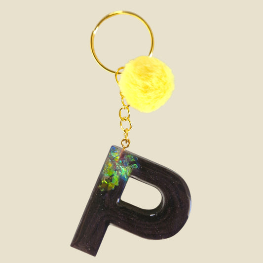 Porte-clés lettre "P"