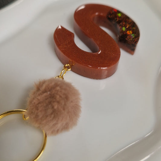 Porte-clés lettre "S"