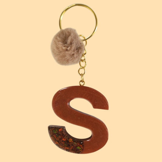 Porte-clés lettre "S"