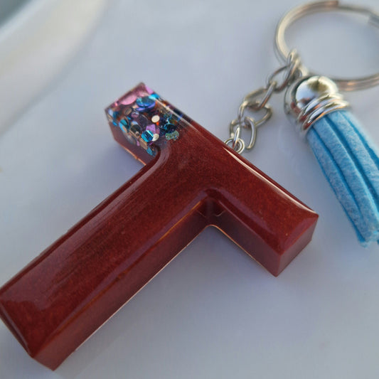 Porte-clés lettre "T"