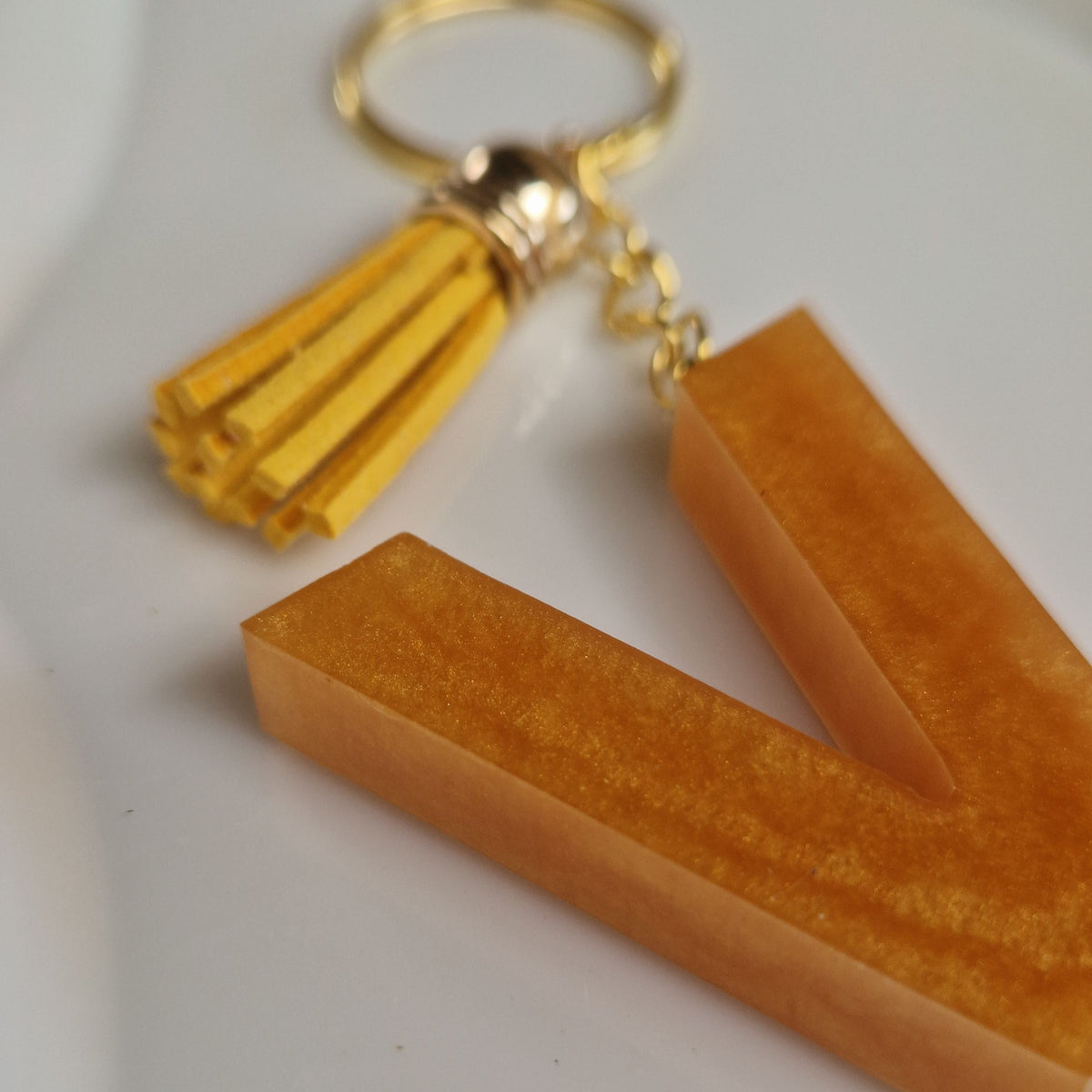 Porte-clés lettre "V"